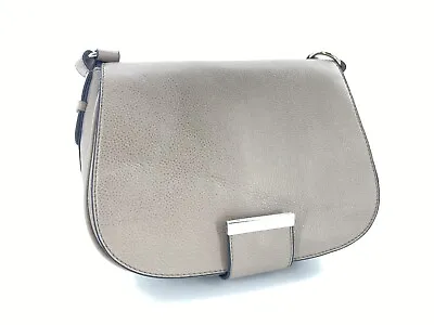 H&M Taupe Crossbody Shoulder Bag Handbag Vegan Leather Purse • £14.46