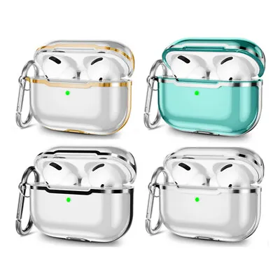 $13.99 • Buy For AirPods Pro 2nd Generation 3rd Gen Luxury Shockproof Anti-Oxidant Clear Case