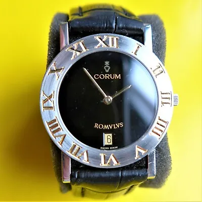 $929.72 • Buy Elegante Men's Wrist Watch, Corum - Quartz, Model: Romulus, Very Good Function