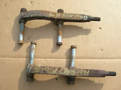 1965 MGB Rear Bumperbracket Mounts With Bolts.Good Used OEM.Need Minor Work. • $35