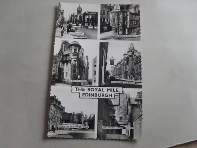 Postcard - Edinburgh - Royal Mile - Lawnmarket - Tolbooth - Bakehouse Close • £0.80
