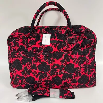 VERA BRADLEY Weekender Carry On Large Travel Bag In Silhouette Floral *NWT • $60