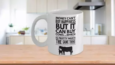 Cow Coffee Mug - Gifts For Women Men - Funny Fat Cow Coffee Cup • £12.50