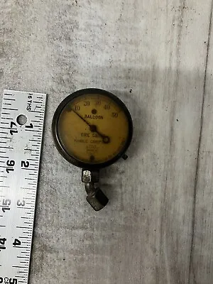 Antique Vintage Tire Pressure Gauge US Gauge Co Balloon Tire • $24.99