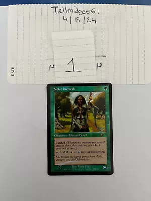 FOIL Noble Hierarch Judge Promo - MTG - 2 Available - Green • $75