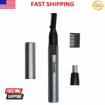 Wahl Nose Ear Trimmer Neck Hair Eyebrow Groomer Clippers Micro Personal -Shaver • $15.59