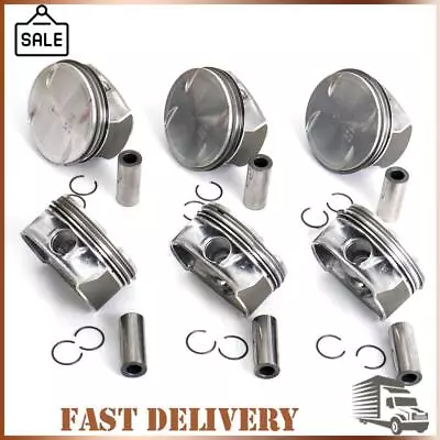 6x Piston & Ring Set Φ92.9mm For Mercedes-Benz CLK350 C219 W211 X164 2720308917 • $121.36