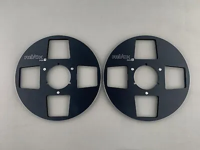 One Pair High Quality Black REVOX Tape Reel For 10.5'' 1/4'' Tape Recorder • $114