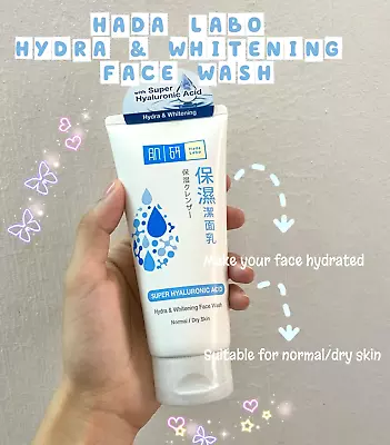 HADA LABO Hydra & Whitening Face Wash 100g • $29