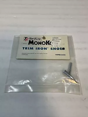NIP Vintage Top Flite MonoKote Trim Iron Shoes TOPR2300 R/C Model Airplane PART • $10.97
