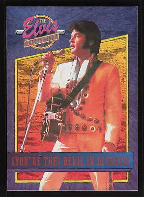 1992 Elvis Collection Bonus Foil #35 Devil In Disguise Card TCCCX • $0.99