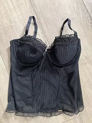 Marks And Spencer Autograph Black Basque Size 36d • £5.50