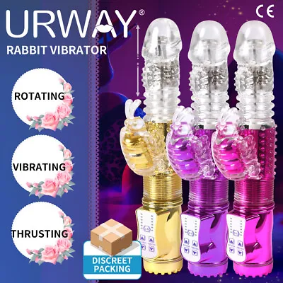 $22.99 • Buy Urway Rabbit Vibrator Dildo G-spot Multispeed Wand Massager Adult Female Sex Toy