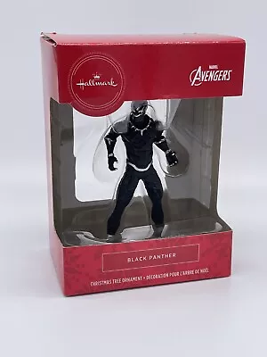 Black Panther 3  Hallmark Holiday Christmas Ornament Marvel Avengers NIB! • $15