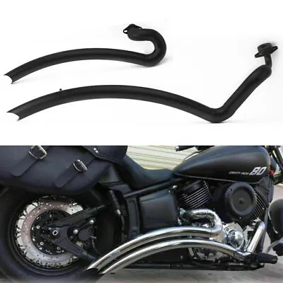 Exhaust System Muffler Pipes Baffles For Yamaha V Star 1100 XVS1100 Dragstar • $150.99