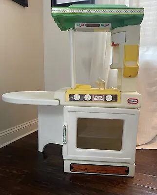 Vintage 1980's Children’s Little Tikes Party Kitchen Green Top • $175