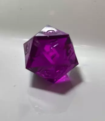 🐉 Mystic Magenta 20-Sided Precision Gamescience Die – D&D RPG Accessory 🐉  • $5.99