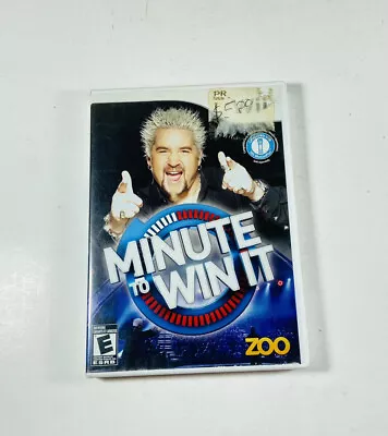 Minute To Win It (Nintendo Wii 2010) Complete W/ Manual - ML223 • $5.94