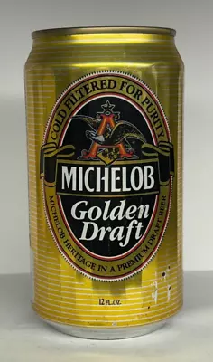 Michelob Golden Draft 12 Oz. Aluminum Beer Can • $3