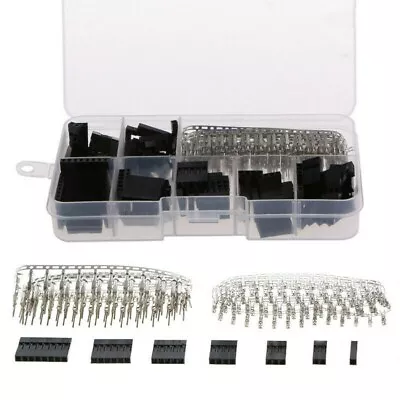 $15.96 • Buy 310x Male+Female Dupont Wire +Header Jumper Pin Connector Housing Assortment Kit