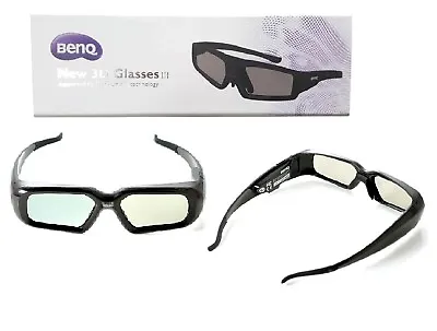 Best Active 3D Glasses 144Hz DLP Link For W1070 W700 MS524 Acer Optoma Projector • £31.99