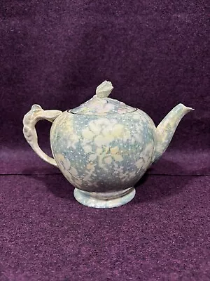 Vintage  Royal Winton Brocade Blue (Iridescent) Tea Pot -  Grimwades • $250