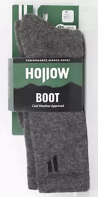 Hollow Performance Alpaca Socks Boot Cold Weather Medium Men's 8-10 Women's 7-10 • $29.69