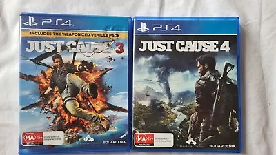 Just Cause 3 & Just Cause 4 PS4 Games • $20