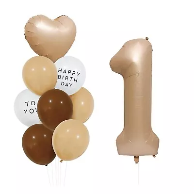 1 Year Old Party Balloons Set Baby Shower Decoration • $9.90
