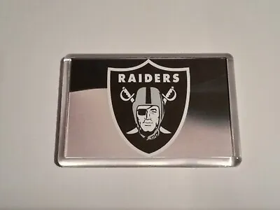 NFL American Football Acrylic Fridge Magnet Oakland Raiders Las Vegas Raiders  • £5.99