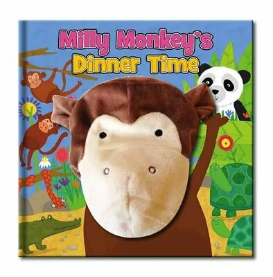 Large Hand Puppet Book - Milly Monkey's Dinner Time By Brian Close Book The Fast • $8.67