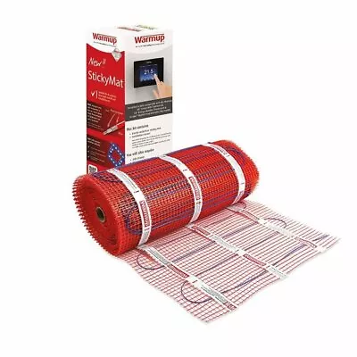 Warmup Electric Underfloor Heating 150w Sticky Mat Kit - Thermostat Choice • £128.99