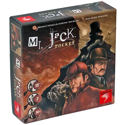 Mr. Jack Pocket Board Game Hurrican HURRMRJ03 Ripper Holmes 2 Player Travel • $22.29