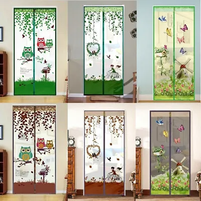 Magnetic Insect Magic Door Net Screen Bug Mosquito Fly Insect Curtain Mesh Guard • £5.98