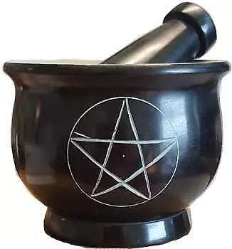 4  Pentagram Mortar And Pestle Set • $48.39