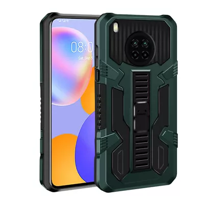 For Huawei Y6S Y9 Prime P40 LITE Hard PC Stand Armor Phone Cover Protective Case • $8.79