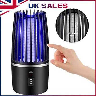 Electric Fly Bug Zapper Mosquito Insect ​Killer UV Lamp Indoor Trap Pest Catcher • £12.95
