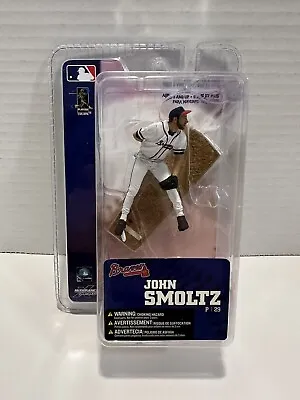 3” Inch McFarlane SportsPicks MLB JOHN SMOLTZ Braves White Jersey 2006 RARE NEW! • $20