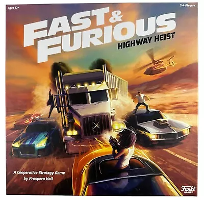 £15.98 • Buy The Fast And Furious: Highway Heist Mission Based Strategy Board Game FunkoGames