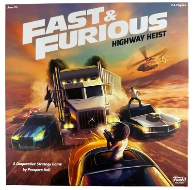 £15.98 • Buy The Fast And Furious: Highway Heist Mission Based Strategy Board Game FunkoGames