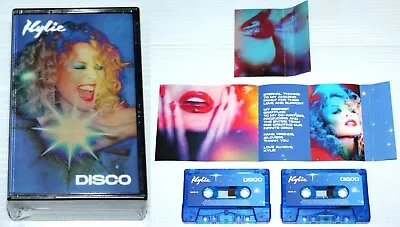 £7.50 • Buy Kylie Minogue Disco Double Cassette Set Blue Edition Sealed Padam