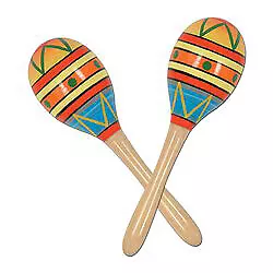 Fiesta Fun Party Maracas 8 Inches • $10.63