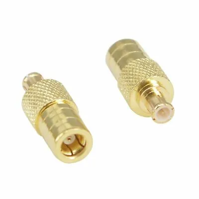 SMB Female To MCX Male Straight Plug RF Connector Adapter  X1              977 • £4.25