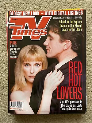 TV Times Magazine 4th - 10th November 2000 Simon Shepherd Melinda Messenger • £12