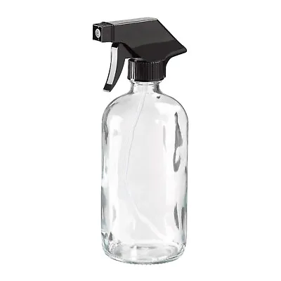 £6.95 • Buy 480ml Clear Glass Spray Bottle Reusable Pump Action Mist Sprayer Atomiser Salon