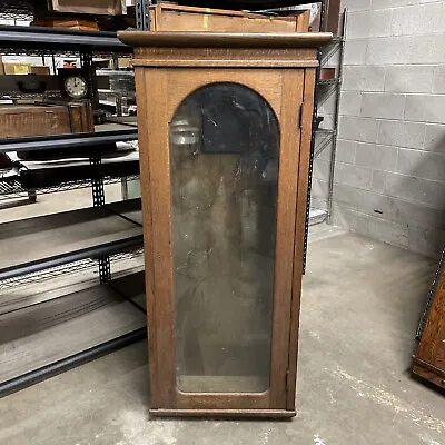 Antique Oak E Howard Master Clock Case Cabinet Parts • $200