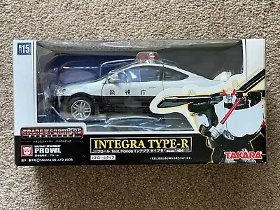 £79 • Buy Takara Transformers Binaltech BT-15 Prowl Police Honda Integra Type-R MISB