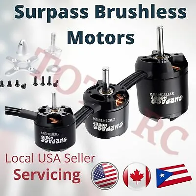 SURPASS HOBBY 2204 2208 2212 2216 2814 4250 5055 5065 Brushless Motors For RC • $10.99