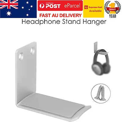 $12.49 • Buy Headphone Hook Holder Hanger, Headset Stand Desk Earphone Wall Display Mount