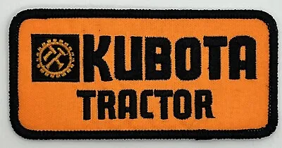 Kubota Tractor  Patch Iron Sew On Vintage Style Retro Cap Hat • $5.60